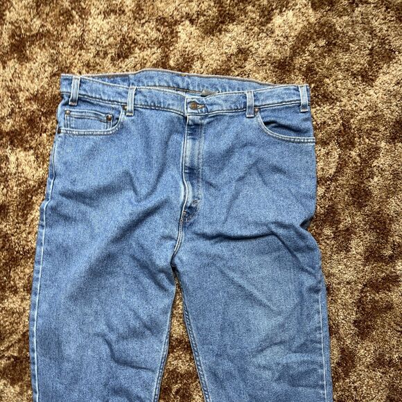 Vintage Levi's 540 Orange Tab Mens Denim Jeans Size 42x30 Straight Medium Wash - Picture 2 of 8